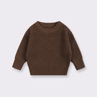Load image into Gallery viewer, Baby Kid Girls Boys Solid Color Sweaters Wholesale 24091334
