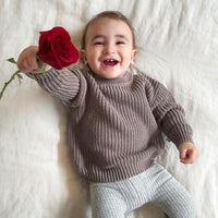 Load image into Gallery viewer, Baby Kid Girls Boys Solid Color Sweaters Wholesale 24091334
