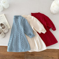 Load image into Gallery viewer, Baby Kid Girls Solid Color Dresses Wholesale 24091336
