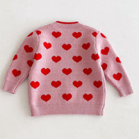 Load image into Gallery viewer, Baby Kid Girls Love heart Sweaters Wholesale 24091348
