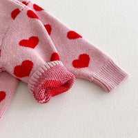 Load image into Gallery viewer, Baby Kid Girls Love heart Sweaters Wholesale 24091348
