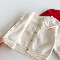 Load image into Gallery viewer, Baby Kid Girls Solid Color Cardigan Wholesale 24091352

