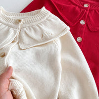 Load image into Gallery viewer, Baby Kid Girls Solid Color Cardigan Wholesale 24091352
