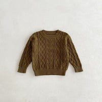 Load image into Gallery viewer, Baby Kid Girls Boys Solid Color Sweaters Wholesale 24091353
