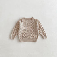 Load image into Gallery viewer, Baby Kid Girls Boys Solid Color Sweaters Wholesale 24091353
