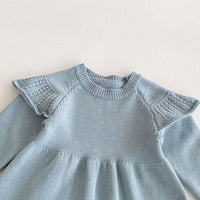 Load image into Gallery viewer, Baby Kid Girls Solid Color Dresses Wholesale 24091359
