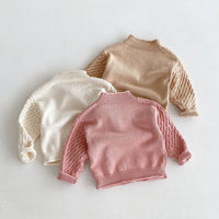 Load image into Gallery viewer, Baby Kid Girls Boys Solid Color Sweaters Wholesale 24091360
