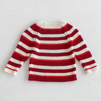 Load image into Gallery viewer, Baby Kid Girls Striped Color-blocking Sweaters Wholesale 24091361
