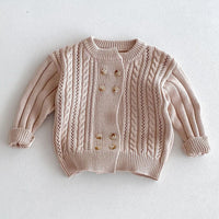 Load image into Gallery viewer, Baby Kid Girls Boys Solid Color Cardigan Wholesale 24091362
