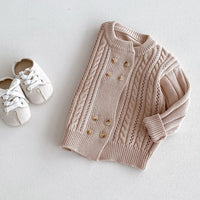 Load image into Gallery viewer, Baby Kid Girls Boys Solid Color Cardigan Wholesale 24091362
