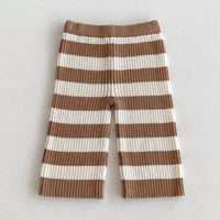 Load image into Gallery viewer, Baby Kid Girls Striped Color-blocking Tops And Pants Wholesale 24091363
