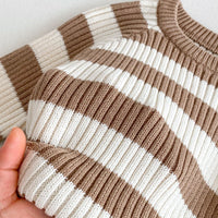 Load image into Gallery viewer, Baby Kid Girls Striped Color-blocking Tops And Pants Wholesale 24091363
