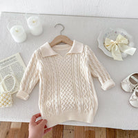 Load image into Gallery viewer, Baby Kid Girls Solid Color Sweaters Wholesale 24091364
