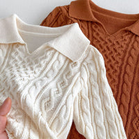 Load image into Gallery viewer, Baby Kid Girls Solid Color Sweaters Wholesale 24091364
