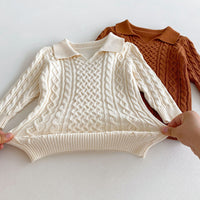 Load image into Gallery viewer, Baby Kid Girls Solid Color Sweaters Wholesale 24091364

