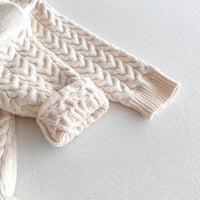 Load image into Gallery viewer, Baby Kid Girls Solid Color Crochet Dresses Wholesale 24091366
