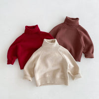 Load image into Gallery viewer, Baby Kid Girls Boys Solid Color Sweaters Wholesale 24091370
