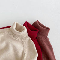 Load image into Gallery viewer, Baby Kid Girls Boys Solid Color Sweaters Wholesale 24091370
