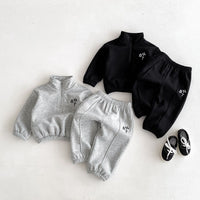 Load image into Gallery viewer, 2 Pieces Set Baby Kid Girls Boys Letters Tops And Pants Wholesale 24091371
