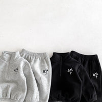 Load image into Gallery viewer, 2 Pieces Set Baby Kid Girls Boys Letters Tops And Pants Wholesale 24091371
