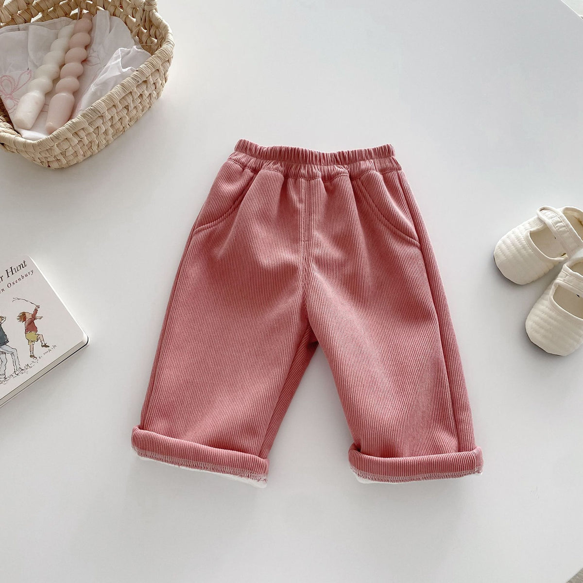 Baby Kid Girls Boys Solid Color Pants Wholesale 24091387