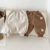 Load image into Gallery viewer, Baby Kid Girls Boys Solid Color Cartoon Pants Wholesale 24091397
