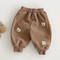 Load image into Gallery viewer, Baby Kid Girls Boys Solid Color Cartoon Pants Wholesale 24091397
