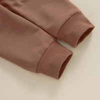 Load image into Gallery viewer, 2 Pieces Set Baby Kid Girls Boys Letters Tops And Solid Color Pants Wholesale 24092607
