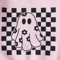 Load image into Gallery viewer, 2 Pieces Set Baby Kid Girls Checked Tops And Solid Color Pants Wholesale 24092611
