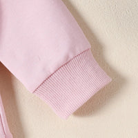 Load image into Gallery viewer, 2 Pieces Set Baby Kid Girls Checked Tops And Solid Color Pants Wholesale 24092611
