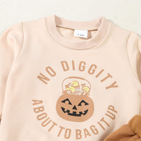 Load image into Gallery viewer, 2 Pieces Set Baby Kid Girls Boys Letters Tops And Solid Color Pants Wholesale 24092613
