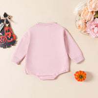 Load image into Gallery viewer, Baby Girls Checked Print Halloween Rompers Wholesale 24092617
