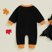 Load image into Gallery viewer, Baby Girls Boys Letters Halloween Jumpsuits Wholesale 24092626
