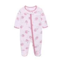 Load image into Gallery viewer, Baby Girls Boys Solid Color Cartoon Print Jumpsuits Wholesale 24101002
