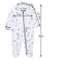 Load image into Gallery viewer, Baby Girls Boys Solid Color Cartoon Print Jumpsuits Wholesale 24101002
