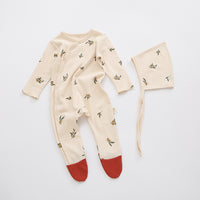 Load image into Gallery viewer, Baby Girls Boys Flower Polka dots Print Jumpsuits Wholesale 24101003
