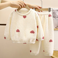 Load image into Gallery viewer, Baby Kid Girls Boys Flower Love heart Cartoon Bow Sleepwears Wholesale 24102302
