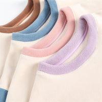 Load image into Gallery viewer, Kid Girls Boys Color-blocking Cartoon Sleepwears Wholesale 24102309
