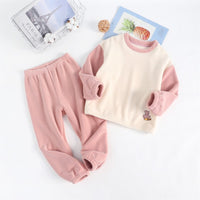 Load image into Gallery viewer, Kid Girls Boys Color-blocking Cartoon Sleepwears Wholesale 24102309

