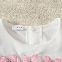 Load image into Gallery viewer, Baby Girls Striped Cartoon Christmas Jumpsuits Wholesale 24110106
