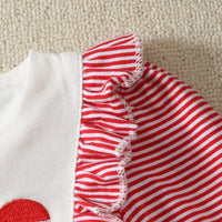Load image into Gallery viewer, Baby Girls Striped Cartoon Christmas Jumpsuits Wholesale 24110106
