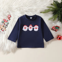 Load image into Gallery viewer, 2 Pieces Set Baby Kid Girls Christmas Cartoon Tops And Checked Pants Wholesale 24110108
