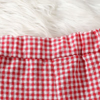 Load image into Gallery viewer, 2 Pieces Set Baby Kid Girls Christmas Cartoon Tops And Checked Pants Wholesale 24110108
