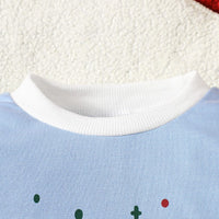 Load image into Gallery viewer, 2 Pieces Set Baby Kid Girls Christmas Letters Print Tops And Pants Wholesale 24110111
