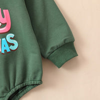 Load image into Gallery viewer, Baby Girls Boys Letters Christmas Rompers Wholesale 24110112

