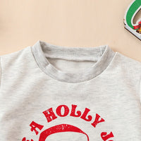 Load image into Gallery viewer, Baby Girls Boys Letters Christmas Rompers Wholesale 24110112
