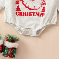 Load image into Gallery viewer, Baby Girls Boys Letters Christmas Rompers Wholesale 24110112
