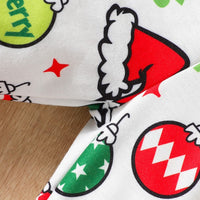 Load image into Gallery viewer, 2 Pieces Set Baby Kid Girls Boys Christmas Letters Love heart Print Tops And Cartoon Pants Wholesale 24110113
