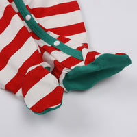 Load image into Gallery viewer, 2 Pieces Set Baby Girls Boys Striped Color-blocking Jumpsuits And Hats Wholesale 24110114
