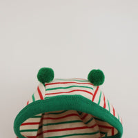 Load image into Gallery viewer, 2 Pieces Set Baby Girls Boys Christmas Striped Color-blocking Jumpsuits And Hats Wholesale 24110118
